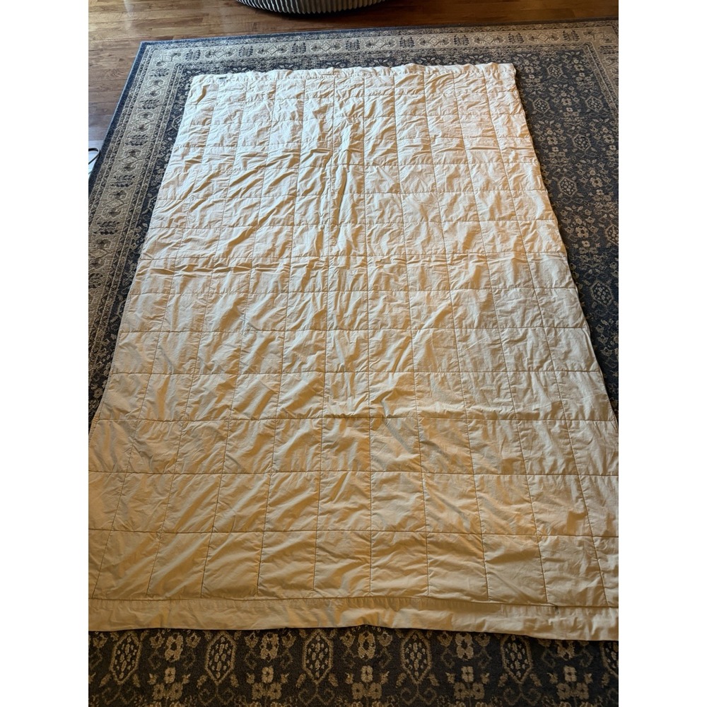 Woolrich Home 2 Twin Beige Comforters Very Soft 57x88 Quiet Luxury